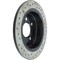 Centric Parts Sport Cross Drilled Brake Rotor, 128.34066L 128.34066L - alternate 4